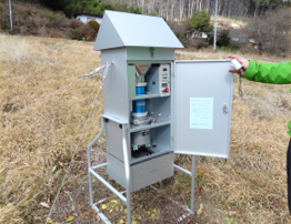 大気中の放射性セシウム濃度の測定