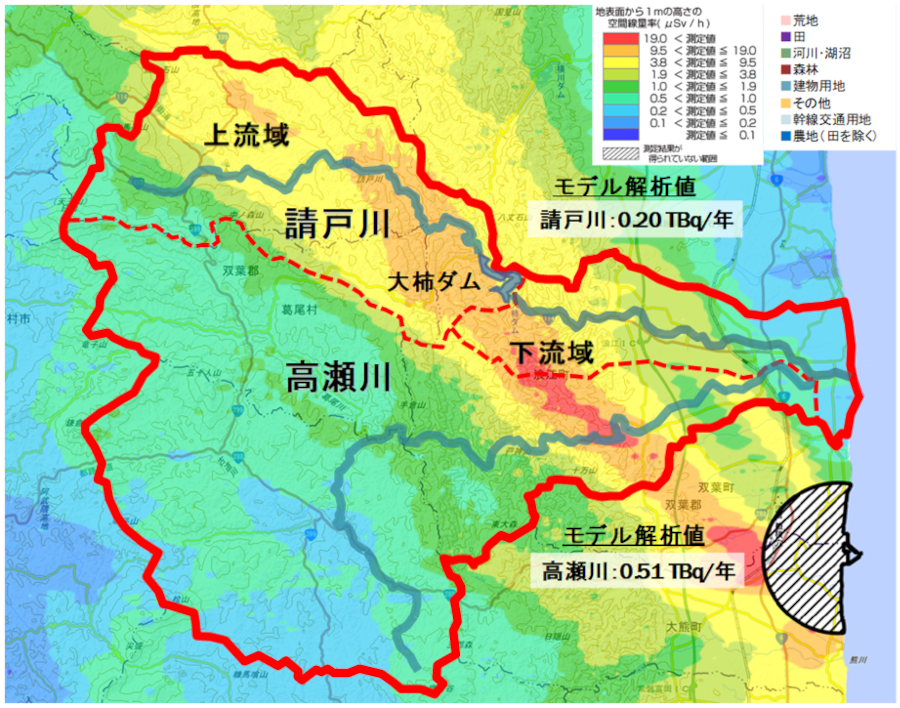 請戸川・高瀬川集水域