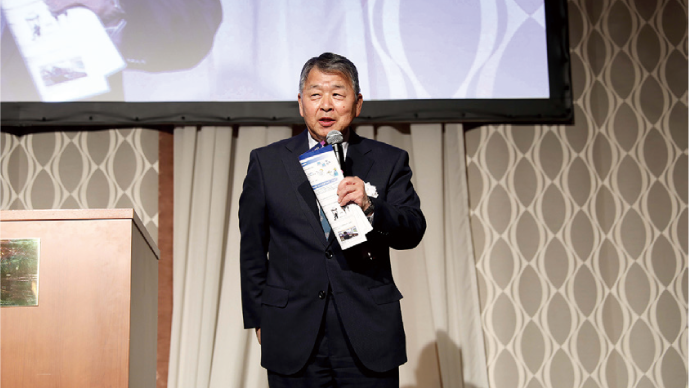 山崎光悦氏の講演の様子