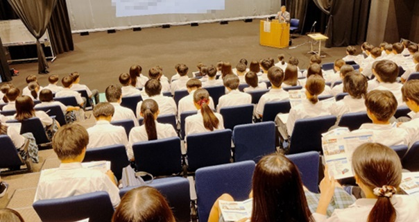 ふたば未来学園高校F-REIトップセミナー